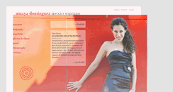Desktop Screenshot of amayadominguez.com